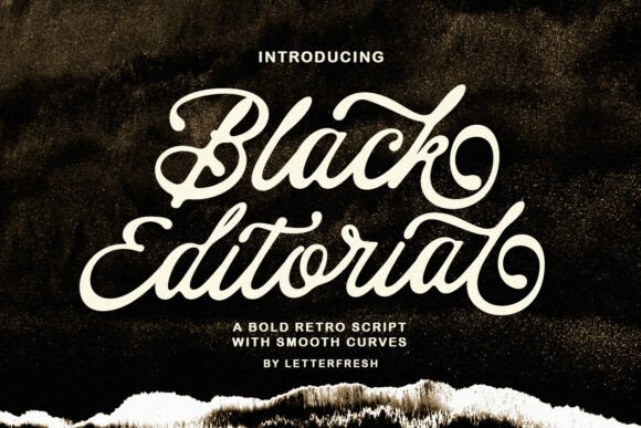 A Designer's Review of Black Editorial Font