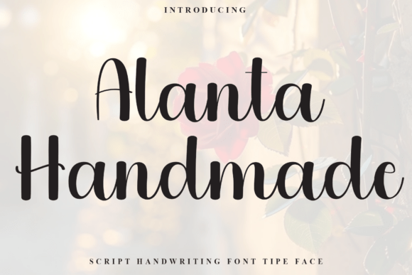 Alanta Handmade Font: A Festive Boost for Campaign Designs
