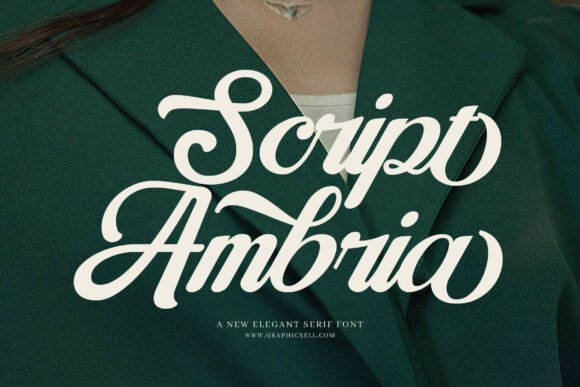 Ambriana: The Elegant Script Font for Digital Sophistication