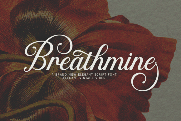 Breathmine: A Vintage-Inspired Font for a Professional Brand