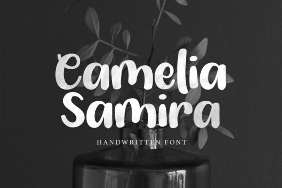 Camelia Samira: The Bold Handwritten Font for Crafters