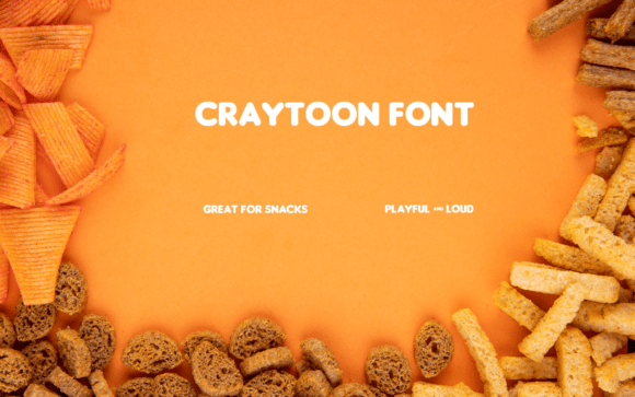 Craytoon: The Energetic Font for Editorial Personality