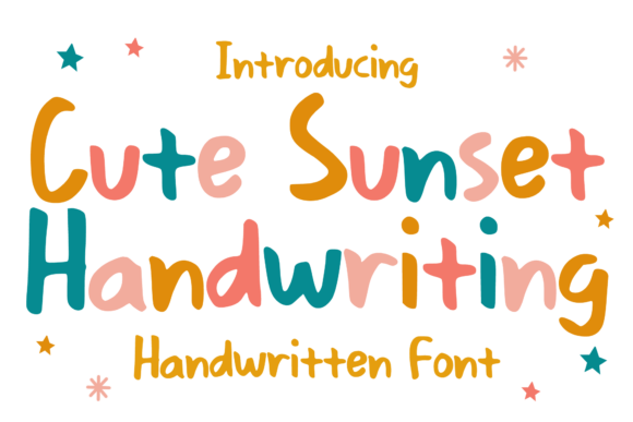 Cute Sunset Handwriting: A Web Designer's Review