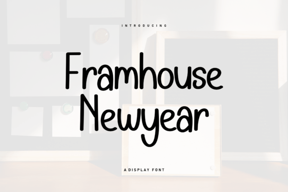 Introducing Framhouse Newyear: An Editorial Font for Warm and Clear Communication
