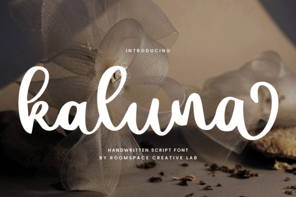Kaluna Regular: A Web Designer's Review of an Elegant Script Font