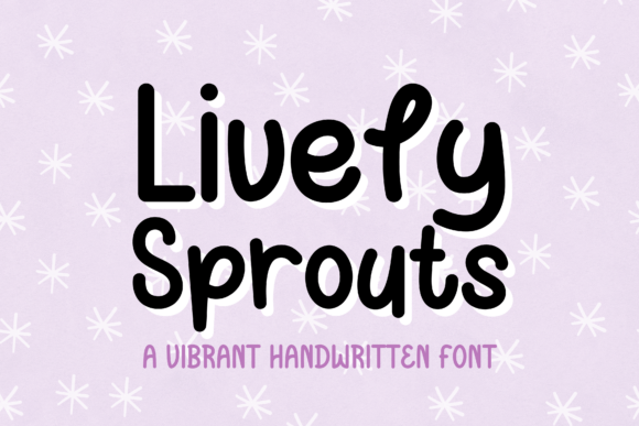 Lively Sprouts: A Handwritten Font for Editorial Personality