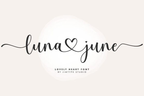 Luna June Font: A Modern Script for Beautiful Branding