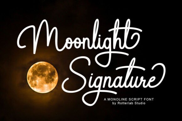 Moonlight Signature: A Font Built for Campaign Clarity