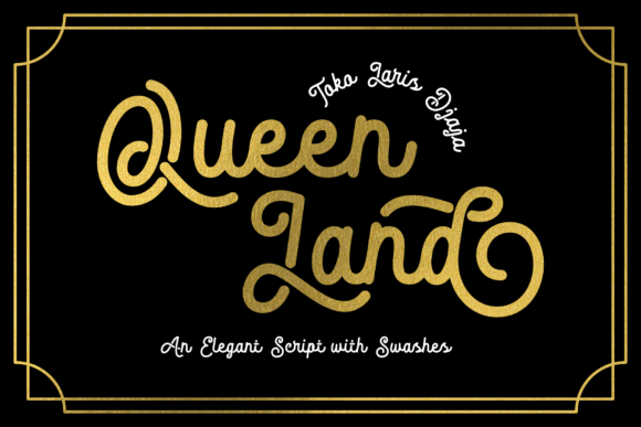 Queen Land: The Script Font for Modern Marketing