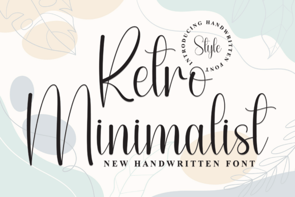 Retro Minimalist: A Font for Polished, Personal Branding