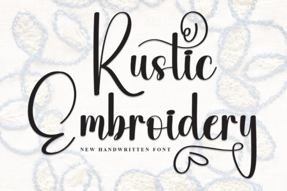 Rustic Embroidery Font: A Web Designer’s Review