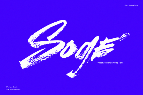 Soge Font: Using a Handwritten Script for Digital Personality