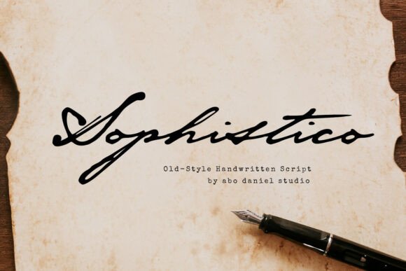 Sophistico: An Elegant Font for a Refined Brand Identity