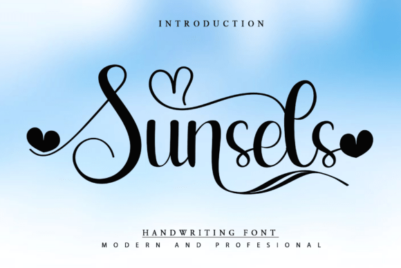 Sunset: A Friendly Handwritten Font for Modern Web Design