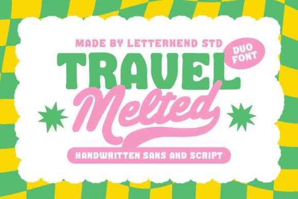 Travel Melted: The Font That Makes Your Products Feel Handmade
