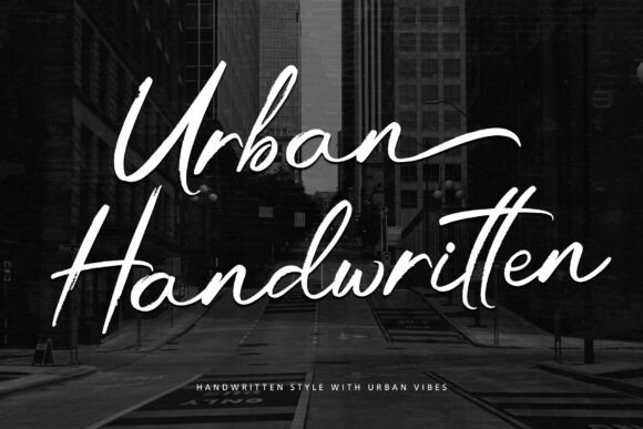 Urban Handwritten: A Brush Script Font for Dynamic Campaigns