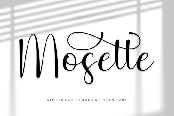 Web Design Review: Mosette Elegant Script Font