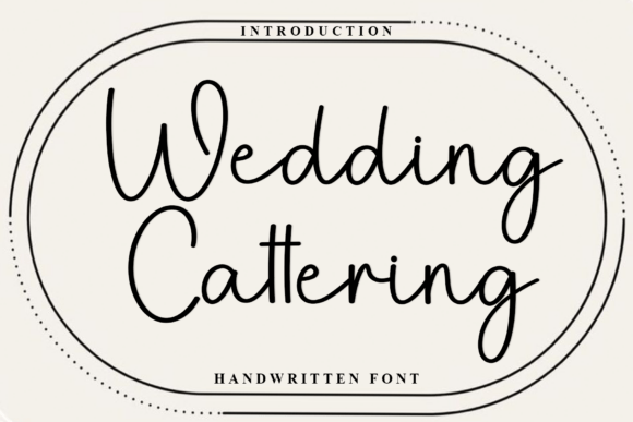 Wedding Cattering: A Font That Builds Brand Trust