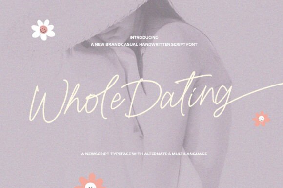 Whole Dating: The Handwritten Font for Authentic Crafts