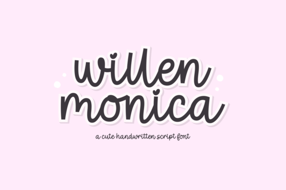 Willen Monica: A Warm, Human Script for Modern Projects